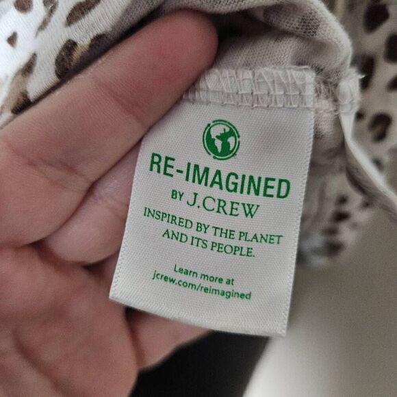 J. Crew Vintage Cotton Animal Print T-shirt - Picture 5 of 8